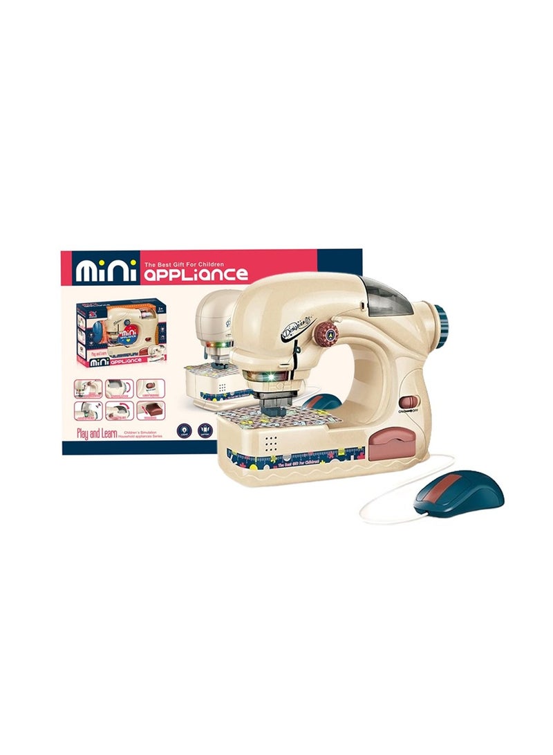 Mini Sewing Machine Mini Appliance Toy Playset - Image 2