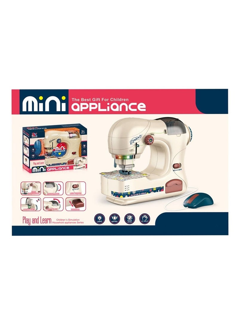 Mini Sewing Machine Mini Appliance Toy Playset - Image 3