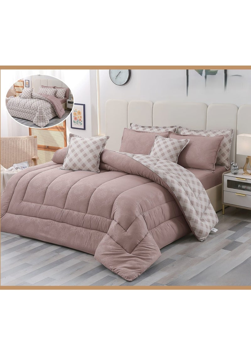 Luxury royal double-sided microfiber bedspread, 240*260 cm