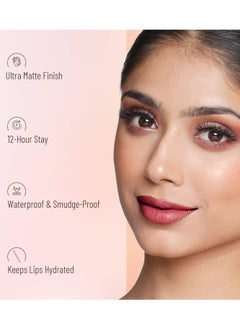 Swiss Beauty Swiss Beauty Matte Long Lasting Crayon Lipstick Peach Love 3.5G  - Image 3
