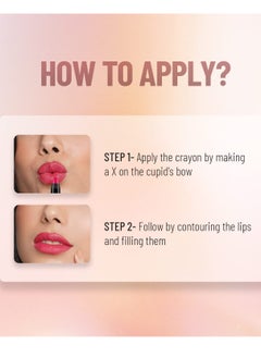 Swiss Beauty Swiss Beauty Matte Long Lasting Crayon Lipstick Peach Love 3.5G  - Image 5