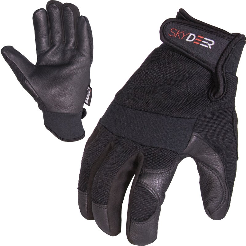 SKYDEER Winter Deerskin Leather Work Gloves, 100G 3M Thinsulate Lining for Cold Weather, Thermal Insulated Gloves (SD2251T/XL) - Image 5