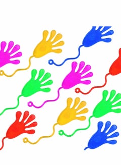 Sticky Hands, 20 Pcs Sticky Fingers,Kids' Party Favor Sets， Fun Toys, Party Favors, Wacky Fun Stretchy Sticky Hands, Party Favors, Birthday Parties, Toys for Sensory Kids