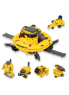 KASTWAVE SYOSI Solar Robot Space Toys, 120Pcs Building Experiments Robots STEM Projects for Kids Age 8-14, Lego Set Science Kits for Teenage Ages 9 10 11 12  - Image 1