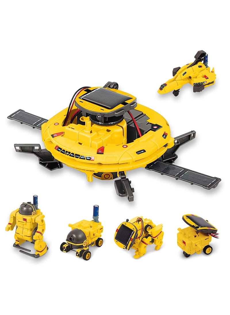 KASTWAVE - SYOSI Solar Robot Space Toys, 120Pcs Building Experiments Robots STEM Projects for Kids Age 8-14, Lego Set Science Kits for Teenage Ages 9 10 11 12 - Image 1