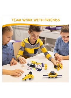 KASTWAVE SYOSI Solar Robot Space Toys, 120Pcs Building Experiments Robots STEM Projects for Kids Age 8-14, Lego Set Science Kits for Teenage Ages 9 10 11 12  - Image 5