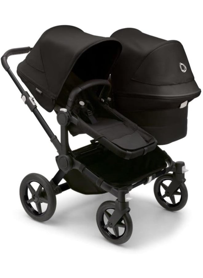 Bugaboo - Donkey 5 Duo Extension Set Completeturn Your Mono Single Donkey To A Double Stroller - Midnight Black - Image 1