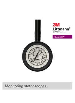 3M Littmann 3M Littmann 5620 Classic III Monitoring Stethoscope, 27 inch Size, Black  - Image 5