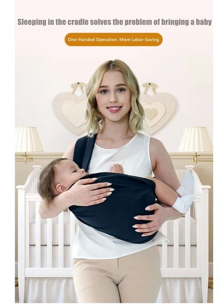 Cool Baby Baby Sling Newborn Single Shoulder Strap Out Simple Multi-functional Holding Cross Holding Strap - Image 5