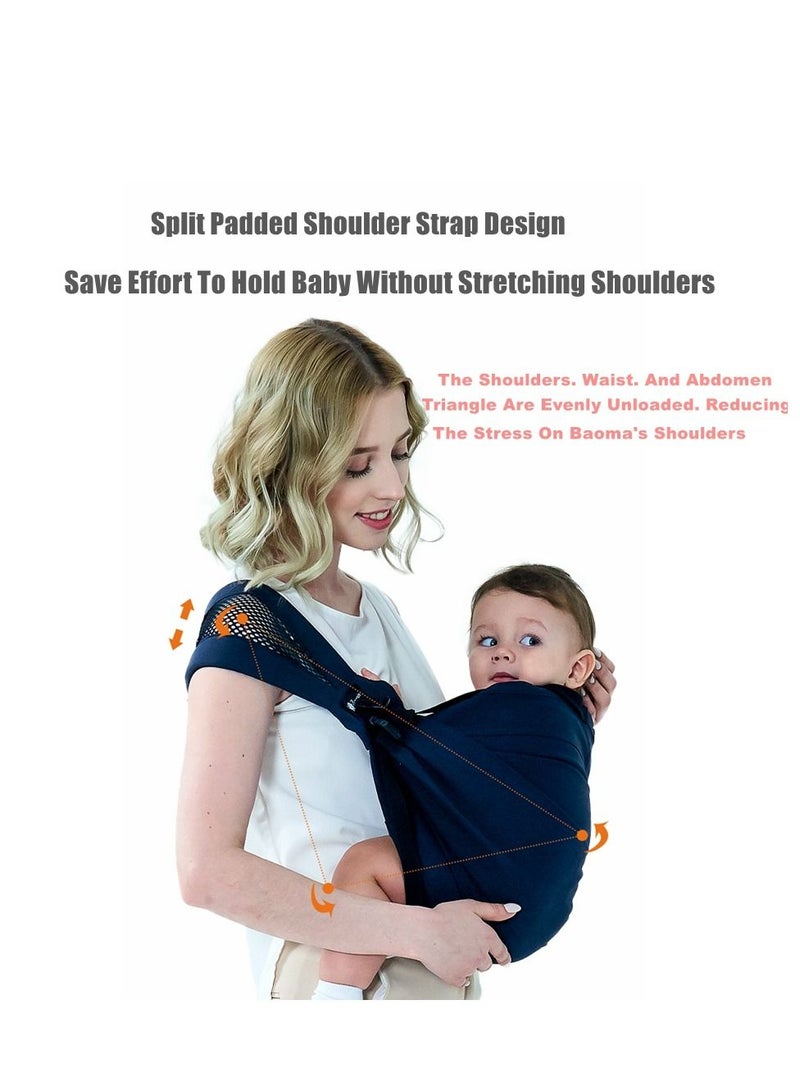 Cool Baby Baby Sling Newborn Single Shoulder Strap Out Simple Multi-functional Holding Cross Holding Strap - Image 4