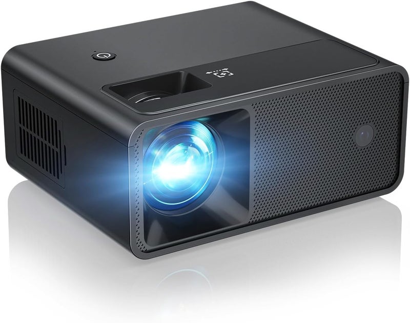 CiBest - Mini Portable Projector, 2025 Upgraded Projector with 9500Lux and Full HD 1080P, Movie Projector Compatible with iOS/Android, Phone/Tablet/Laptop/PC/TV Stick/Box/Unit - Image 1