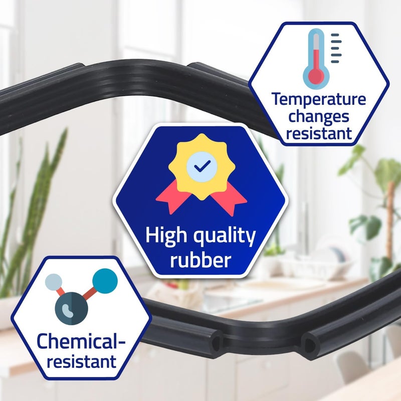 MONTERAL Dishwasher Weatherstrip 546 mm Rubber Seal for Door 1527401002 for Electrolux for AEG for Zanussi - 10 Year Warranty- MONTERAL - Image 3