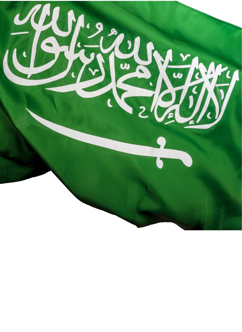 LOWHA - Polyester Matte Saudi Flag - Image 1