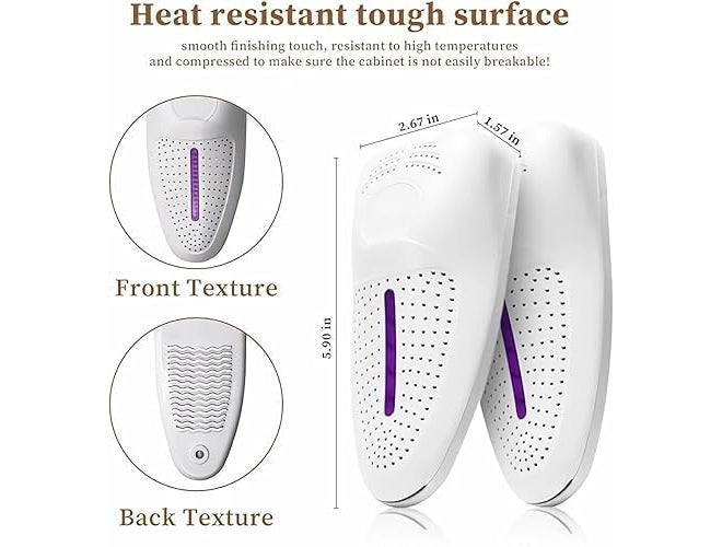 JD PRO Boot Dryer, Electric Shoe Dryer Portable Children Boot Warmer Tool Deodorant Device Foot Protector Shoe Space Heater Shoe Heater Shoe Warmer Children Boot Warmer Sandal Dryer. - Image 4