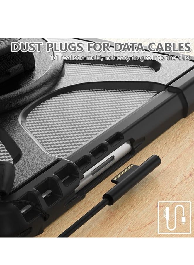 Full Body Shockproof Tablet Case with 360° Stand, Microsoft Surface Pro 9 Compatible, Keyboard Compatible, Tablet Case - Image 3