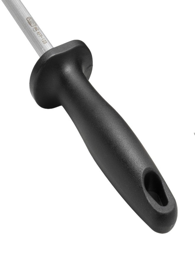 Winco Round Diamond Sharpening Steel, 12", Metal - Image 4