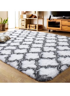 KYD Soft Rugs Fluffy Carpets Tie-Dye Rugs for Living Room Bedroom Nursery Home Decor Non-Slip Machine Washable Carpet Home Decorative Carpet 100x160 cm  - Image 2