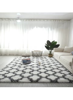 KYD Soft Rugs Fluffy Carpets Tie-Dye Rugs for Living Room Bedroom Nursery Home Decor Non-Slip Machine Washable Carpet Home Decorative Carpet 100x160 cm  - Image 3