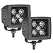 OFFROADTOWN LED Cubes, 2PCS 3 Inch 100W LED Pods Square Driving Light Spot Beam LED Light Bars LED Work Light Fog - Image 2