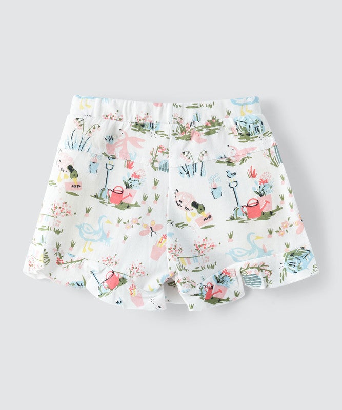 JELLIENE GIRLS AOP PRINT SHORTS - Image 2