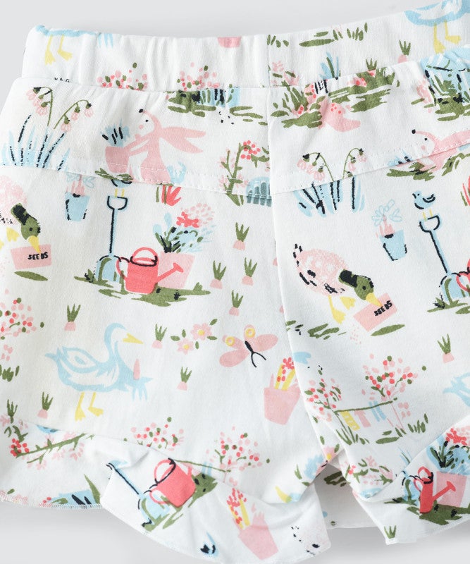 JELLIENE GIRLS AOP PRINT SHORTS - Image 3