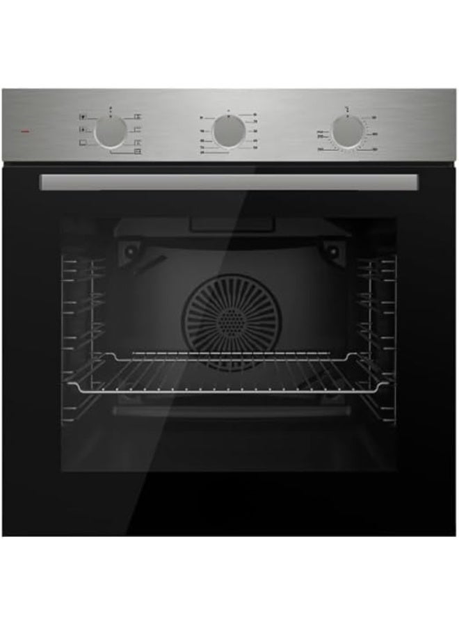 كيتشن لاين فرن غاز كيتشن لاين مدمج مع شواية، 60 سم، 69 لتر، ستانلس ستيل ، QGDMD75DM1MI