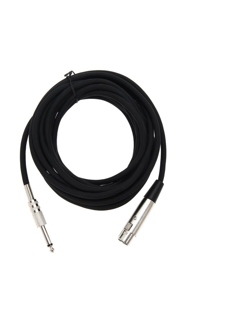 Jack Stereo Cable Color – black 6.3mm 