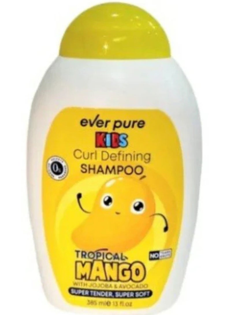 ever pure Curl Defining Shampoo & Conditioner Tropical mango 385ML - Image 2