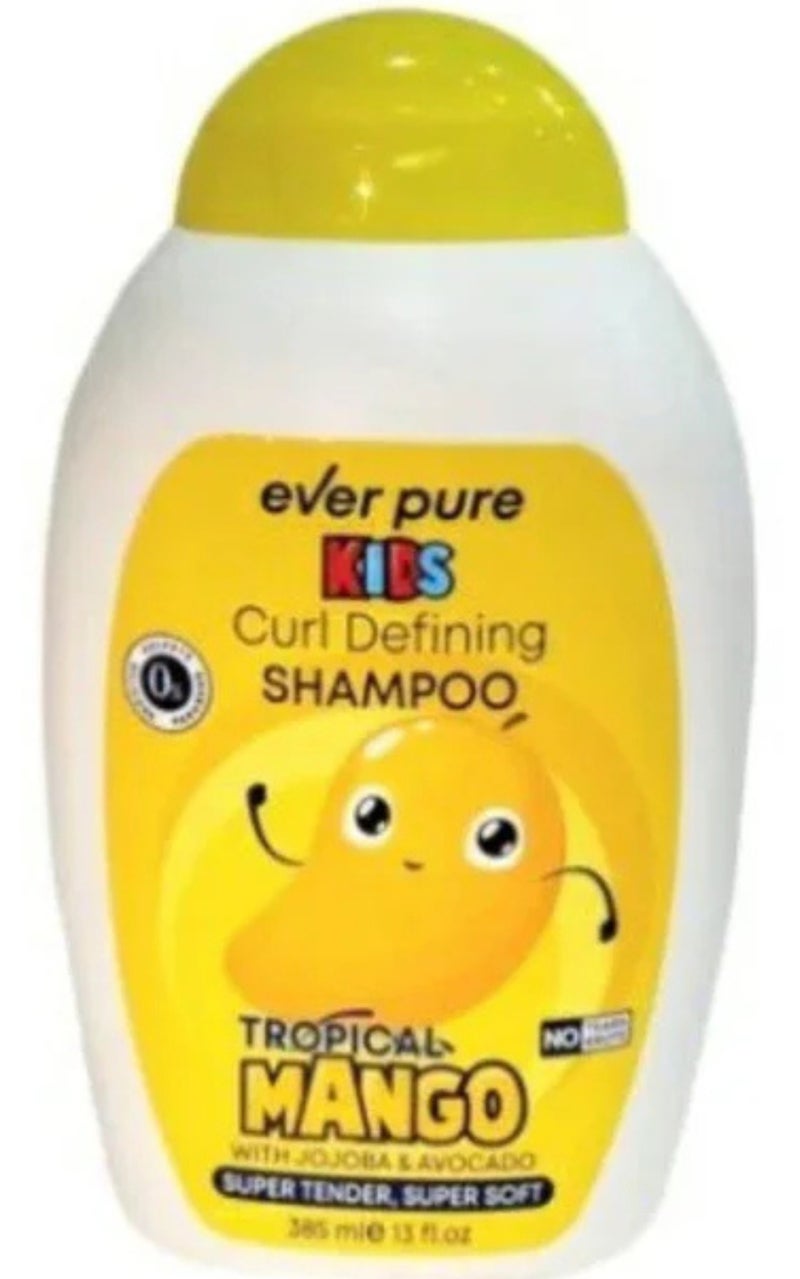 ever pure Curl Defining Shampoo & Conditioner Tropical mango 385ML - Image 3