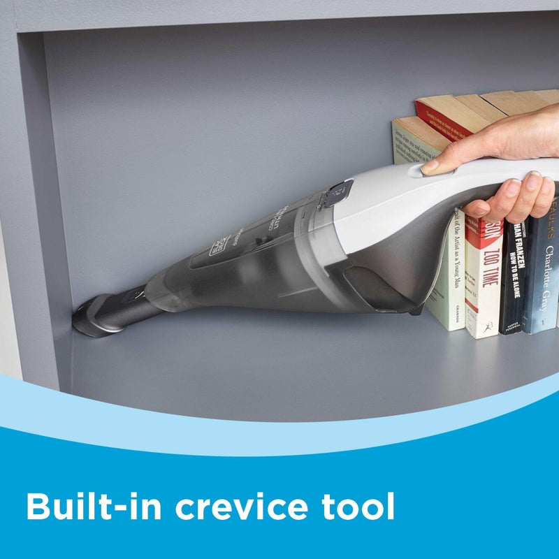 BLACK+DECKER dustbuster Cordless Handheld Vacuum, Portable Car Vacuum Cordless Rechargeable, Wall Mount, Strong Suction QuickClean (HNVC215B10) - Image 5