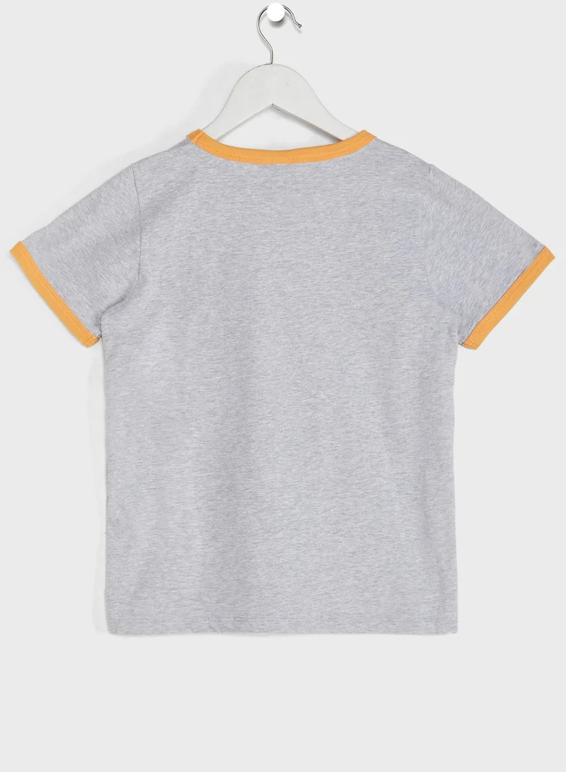 Cotton On Kids Printed T-Shirt + Shorts Set