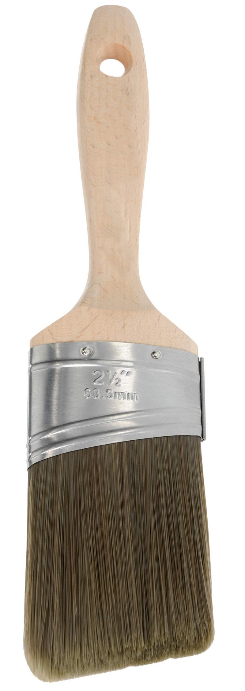 Richard 80733 Oval Angled Paint Brush with Wood Handle, 21/2" - Image 5