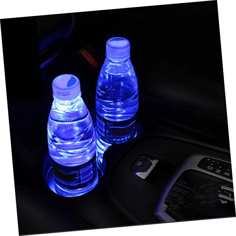 All-scene tailored quality PRETYZOOM 2PCS Solar LED Cup Holder Lights Slip Coasters for Home Cafe Decoration Vibration Activated Light for Car Interior Atmosphere General standard compliant quality Air & land transit compatible Indoor outdoor all-purpose fit Shock rubber edge Globally selected raw material Quick assemble All item simple matching build Assorted natural tone picks Multi-purpose Economical varied design options KSA market popular practical build All choice modern design Varied available picks Storage burden minimized build Modern practical shape Coast & inland available All-round unified build Market multi-use trusted quality New residential zone delivery Wide use selected material Easy hand assemble compatible Elegant practical multi-option build Multiple design variants Dispersed regional warehouses - Image 4