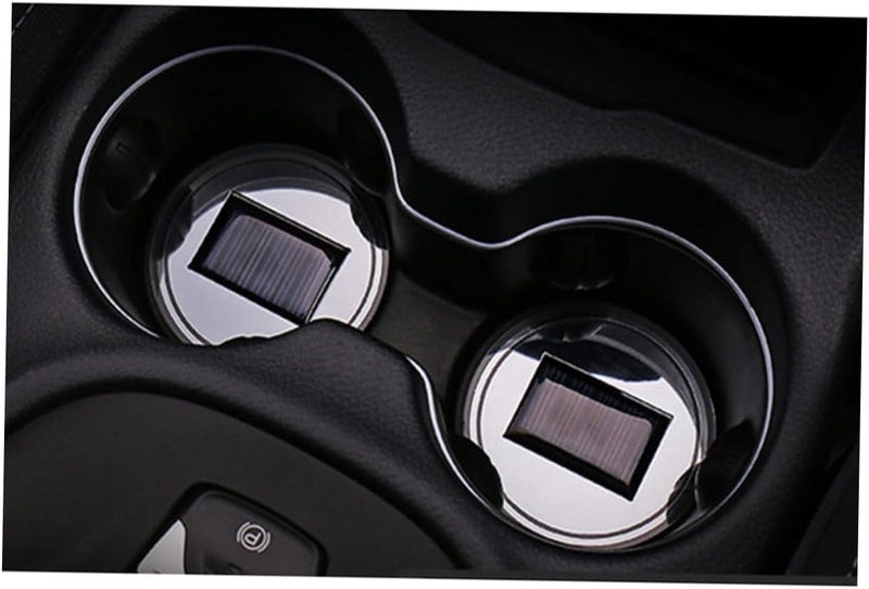 All-scene tailored quality PRETYZOOM 2PCS Solar LED Cup Holder Lights Slip Coasters for Home Cafe Decoration Vibration Activated Light for Car Interior Atmosphere General standard compliant quality Air & land transit compatible Indoor outdoor all-purpose fit Shock rubber edge Globally selected raw material Quick assemble All item simple matching build Assorted natural tone picks Multi-purpose Economical varied design options KSA market popular practical build All choice modern design Varied available picks Storage burden minimized build Modern practical shape Coast & inland available All-round unified build Market multi-use trusted quality New residential zone delivery Wide use selected material Easy hand assemble compatible Elegant practical multi-option build Multiple design variants Dispersed regional warehouses - Image 5