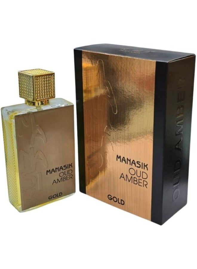 مناسك مجموعة عطور مناسك عود عنبر 4 × 100 مل - Image 3