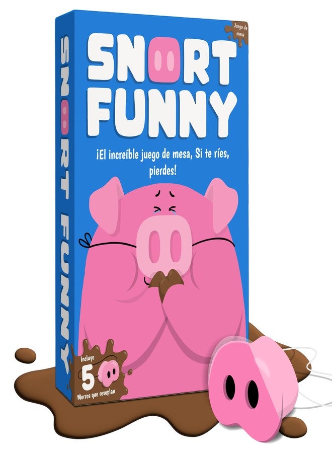 Lucky Egg Snort Funny, Juego Oinkredible de Retos para Familia y Adultos - Image 1