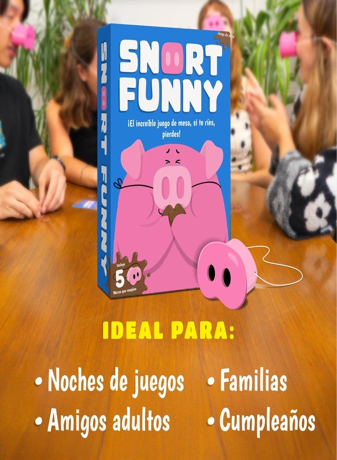 Lucky Egg Snort Funny, Juego Oinkredible de Retos para Familia y Adultos - Image 4