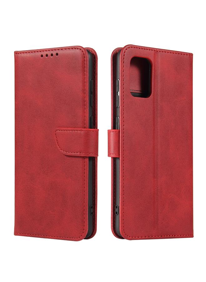 S-TOP Case For Samsung Galaxy A71 5G Calf Texture Buckle Horizontal Flip Leather Case with Holder & Card Slots & Wallet - Image 1