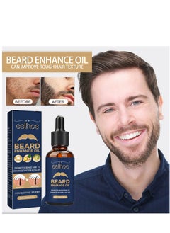 EELHOE Beard Enhance Oil for Strengthen beard roots,Moisturize Beards and Make Beards Thicker  - Image 1