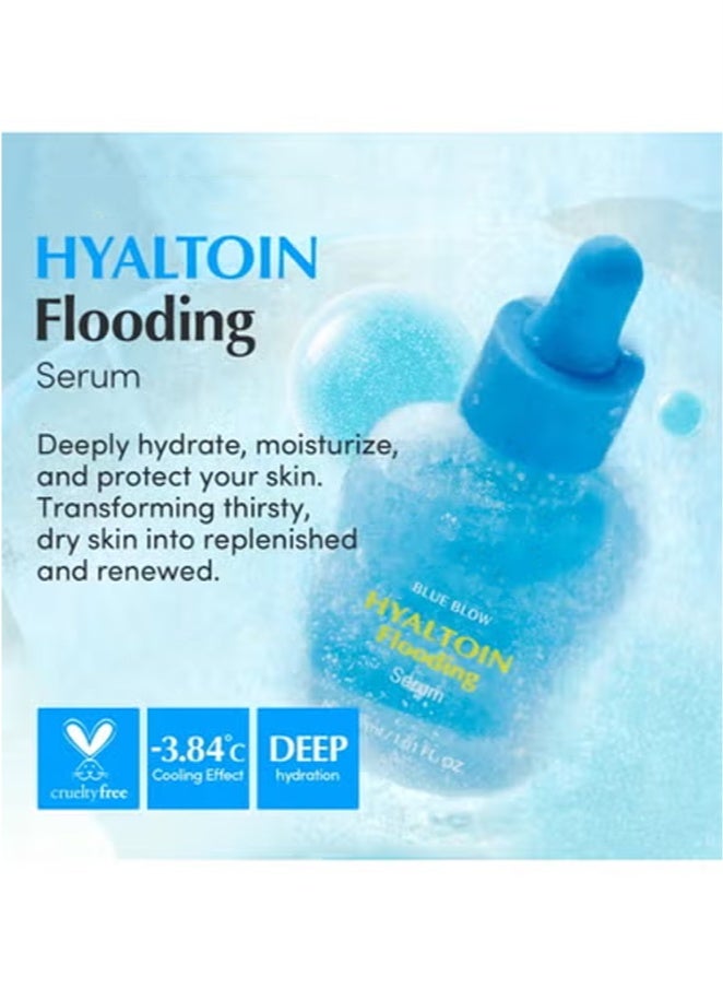 سيروم هيالتوين فلودينج سموثي من إيكوال بيري - عناية كورية عميقة بترطيب عميق للبشرة، مع ١١ حمض هيالورونيك، وإكتوين، وماء جلاسير، ومعزز حاجز البشرة بخمس سيراميدات، وإشراقة منعشة (٣٠ مل/١.٠١ أونصة) - Image 2