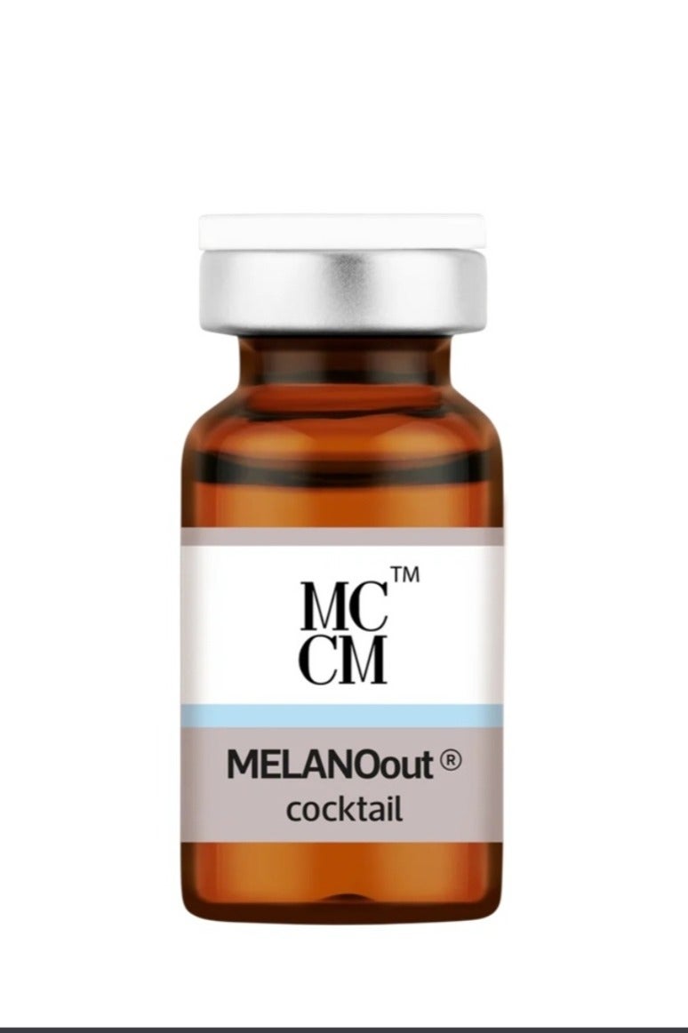 Mccm MELANOout Cocktail ,MCCM Brand Serum Skin  Anti wrinkle,anti-aging,anti scar,Pimple effects,Pigmentation effects, Dark Spots,Spanish,Melano Out Cocktail Ampoules (1 pack 10 ml) - Image 1