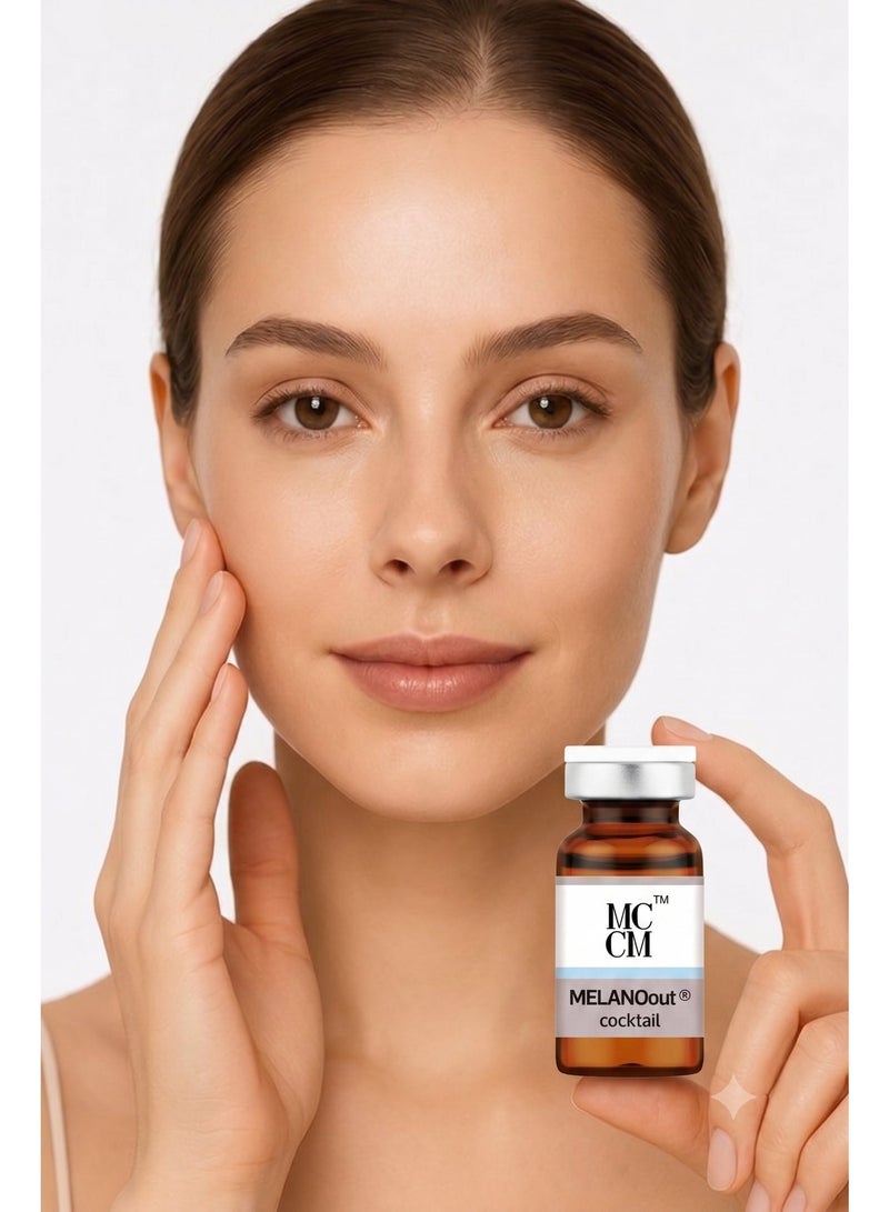 Mccm MELANOout Cocktail ,MCCM Brand Serum Skin  Anti wrinkle,anti-aging,anti scar,Pimple effects,Pigmentation effects, Dark Spots,Spanish,Melano Out Cocktail Ampoules (1 pack 10 ml) - Image 3