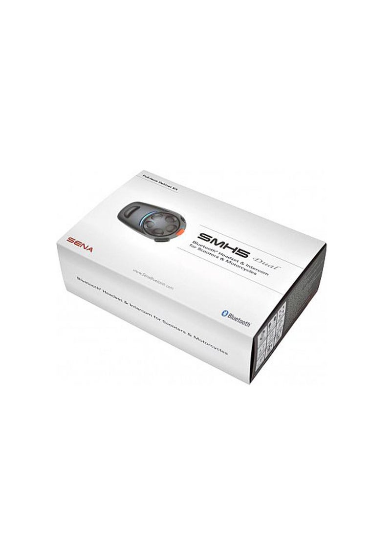 Sena - Sena SMH5 With Universal Microphone Kit Dual Pack Intercom - Image 1