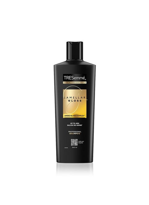Lamellar Gloss Shampoo 340 Ml, With Amino Gloss Complex | Salon-Like Glossy Hair| Shiny And Smooth Hair