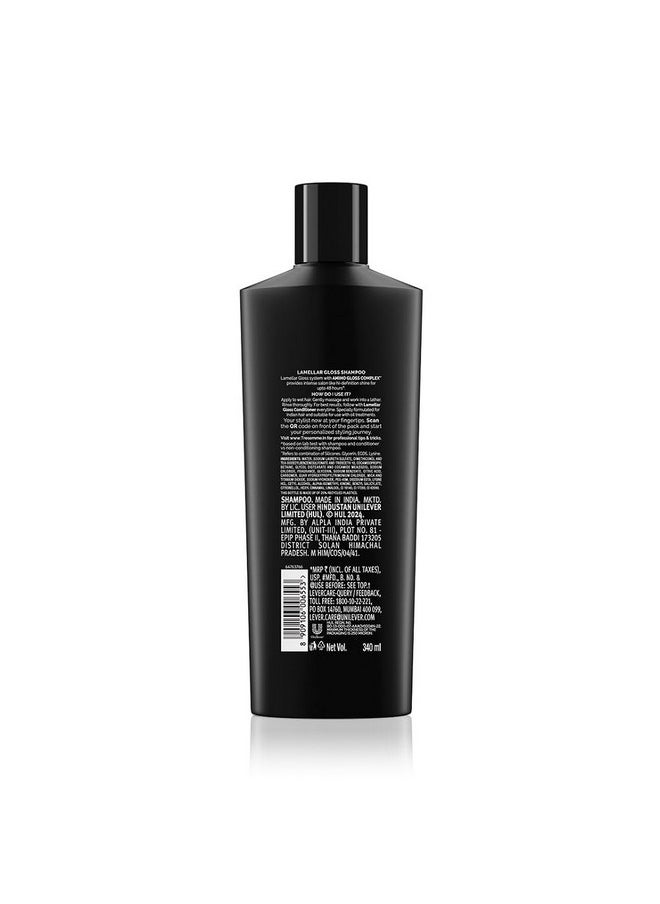 Lamellar Gloss Shampoo 340 Ml, With Amino Gloss Complex | Salon-Like Glossy Hair| Shiny And Smooth Hair