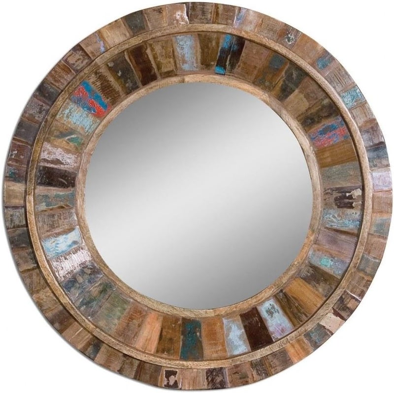 Uttermost Jeremiah  32 inch Round Mirror - Image 1