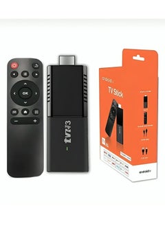 Android Android TV Stick with Remote Control 4K Resolution Ultra HD Streaming Device Bluetooth Streaming Media Player Web and Home Media and Internet Set Top TV Stick 8GB Memory and 1 GB Ram  - Image 1