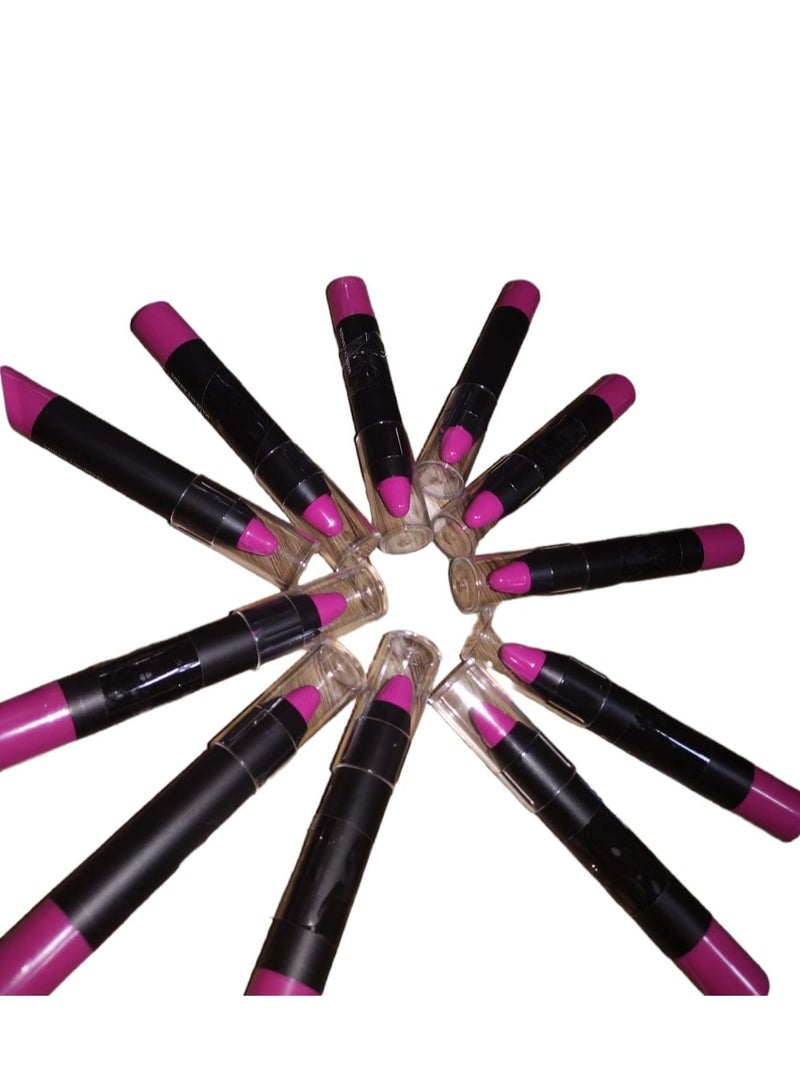 Lip Stick 11 Colors Set for Girls With Lip Balm And Protection From Cracks - Image 1
