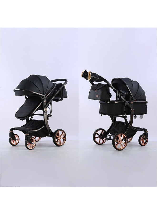 كيديليو عربة أطفال قابلة للتحويل 3 في 1 مع وضع سرير الأطفال - Image 5