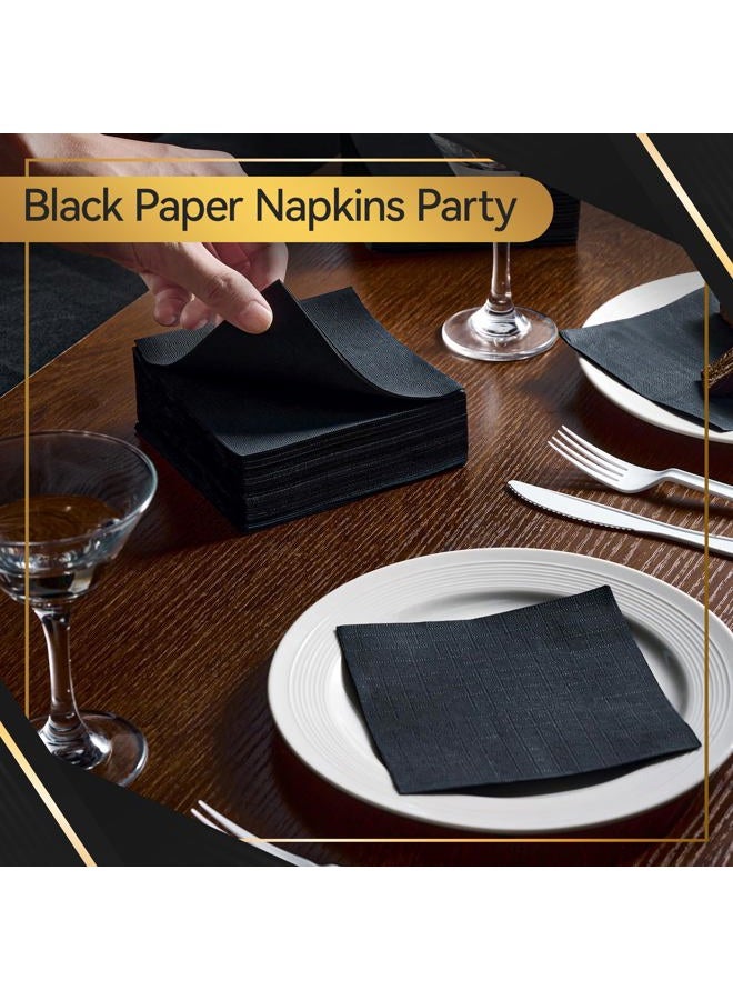 Vplus 1000 Pack tail Napkins, Elegant Beverage Napkins, 3-Ply Disposable Paper Napkins 4.9 * 4.9 inch, Perfect for Restaurant, Bar, Party, Wedding, Dessert Napkins - Image 5